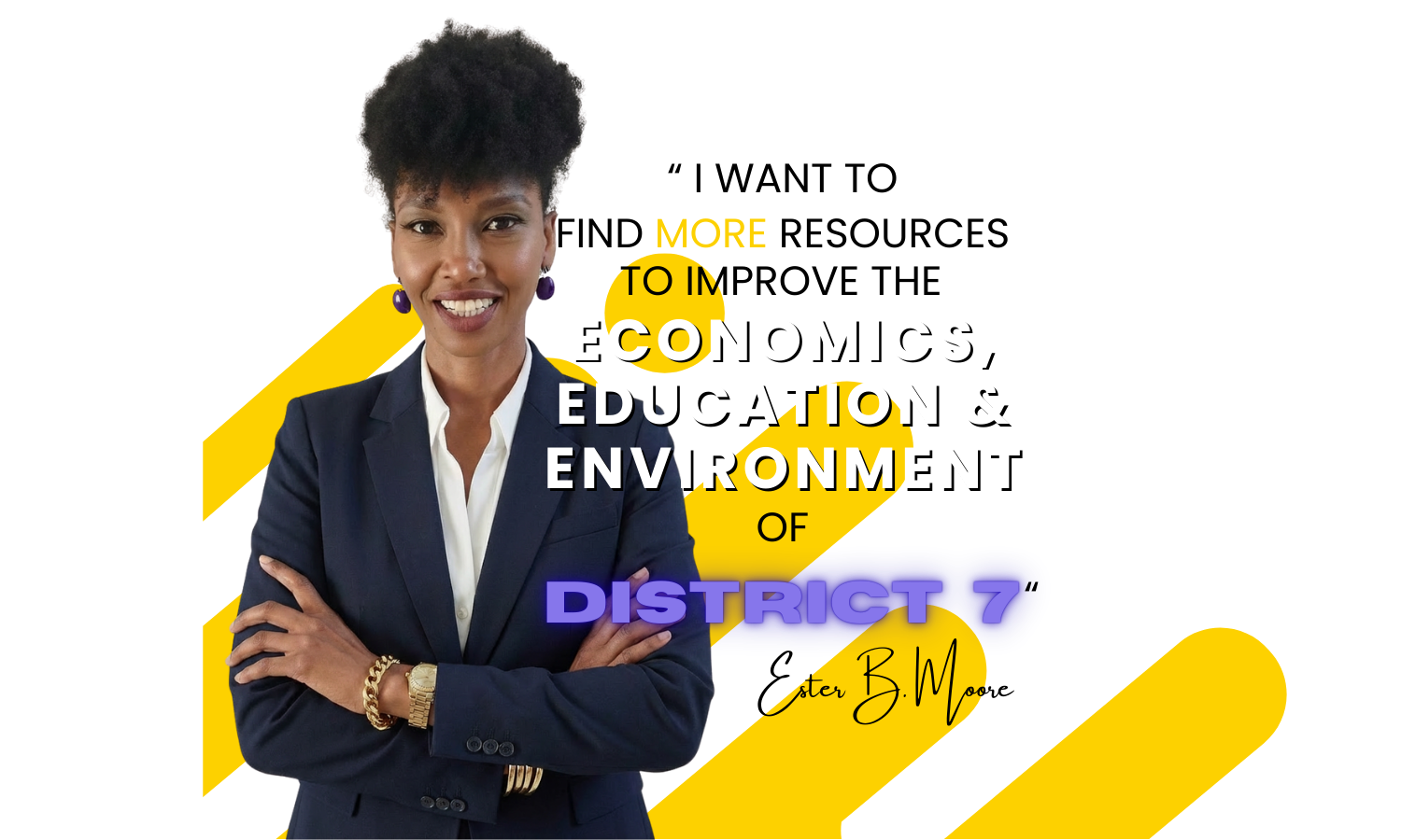 Ester B. Moore District 7